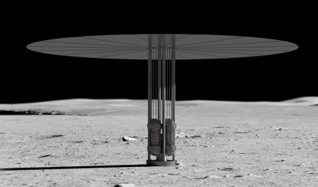 Kilopower on the moon - 460 (NASA)